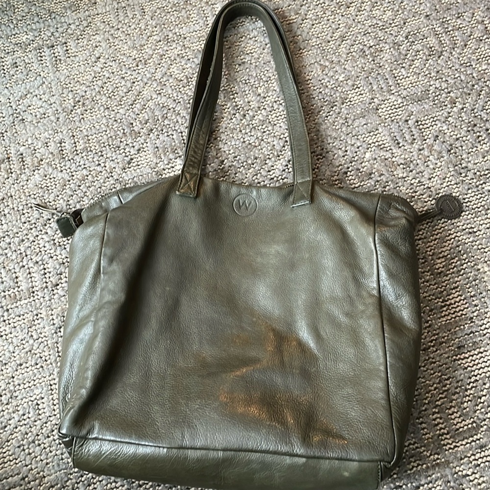 Wanderers Travel Co Leather Tote